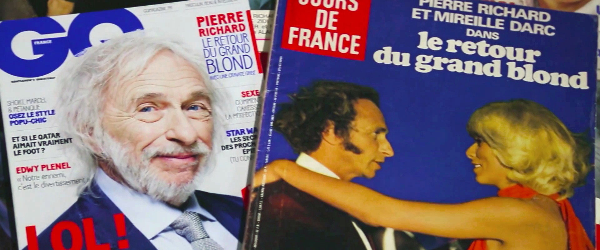 À la recherche de... Pierre Richard backdrop