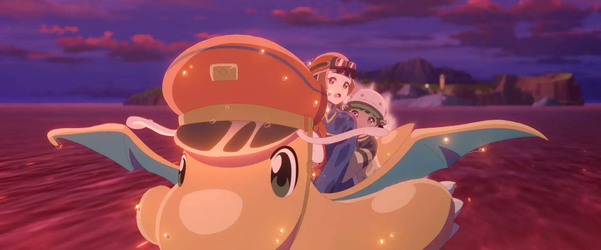 Dragonite and the Special Delivery backdrop