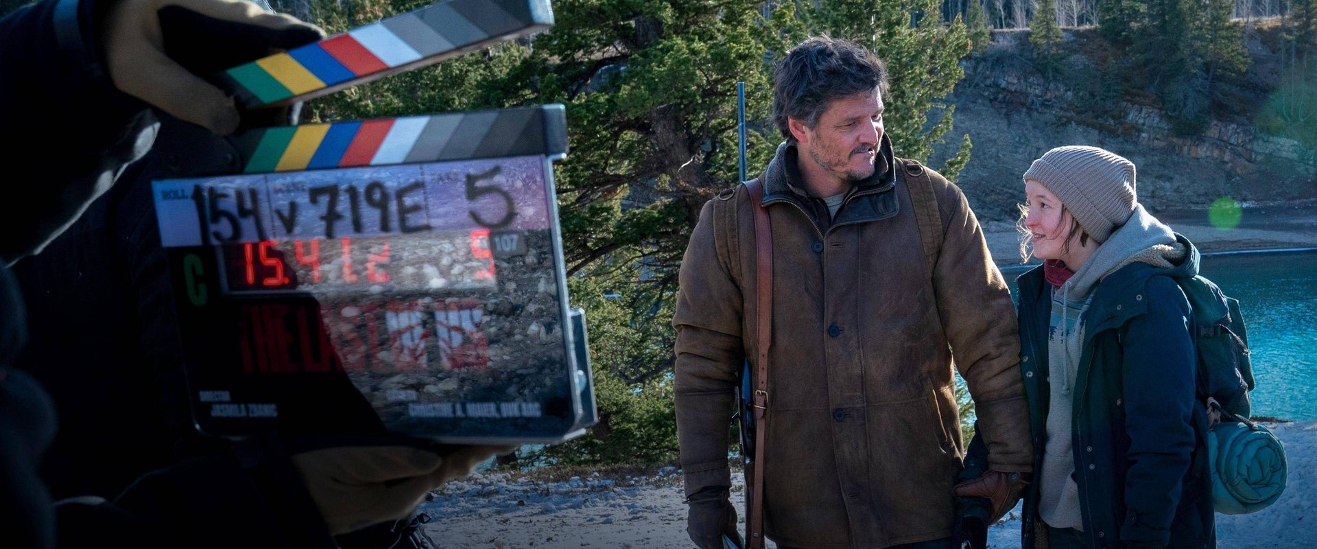 Making of The Last of Us backdrop
