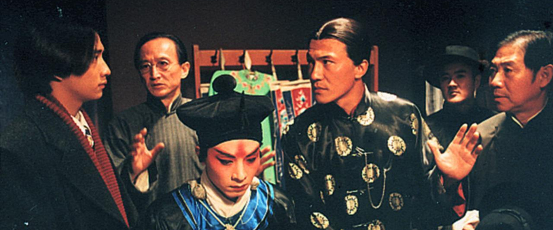 Fleeing by Night backdrop