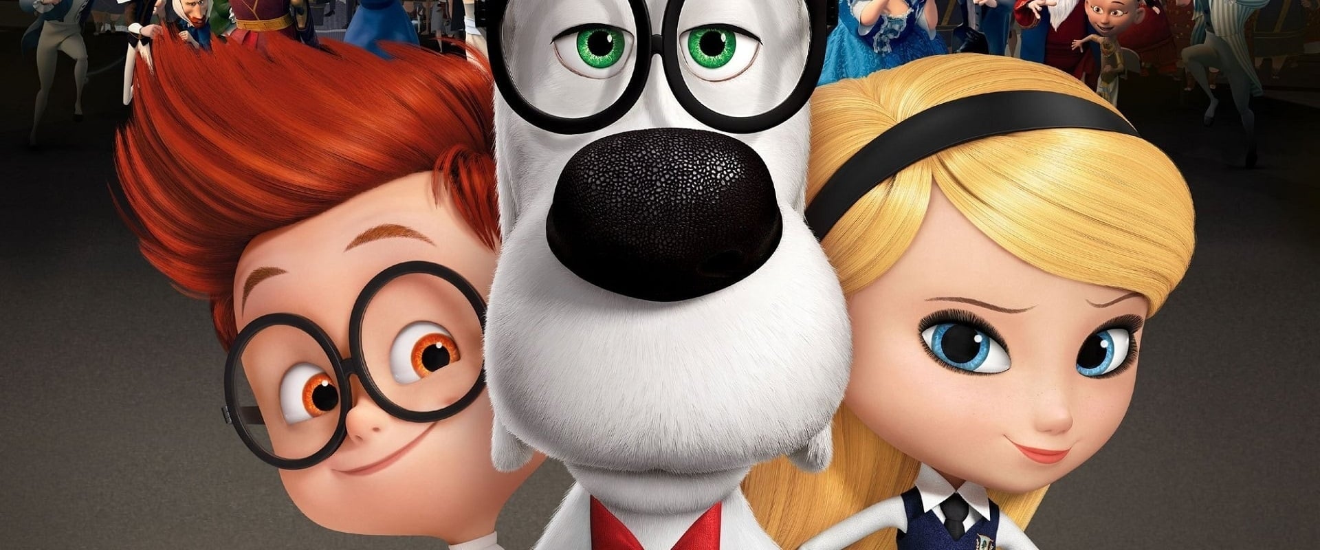 Mr. Peabody & Sherman backdrop