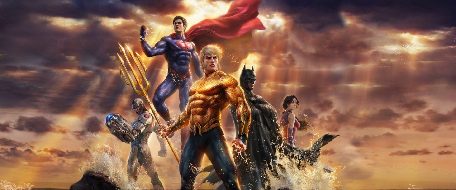 Justice League: Throne of Atlantis backdrop