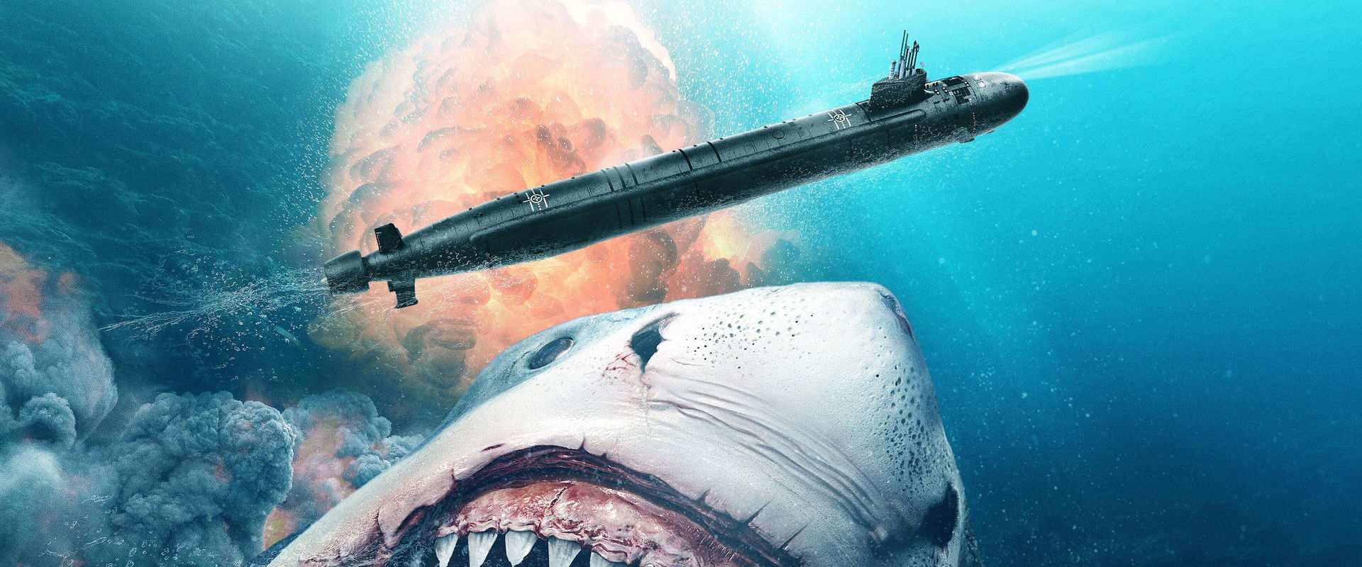 Megalodon Rising backdrop