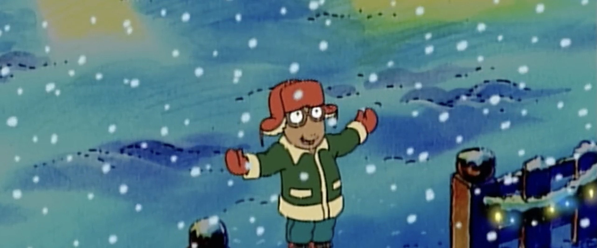 Arthur's Perfect Christmas backdrop