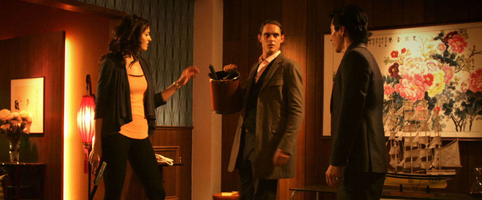 Four Assassins backdrop