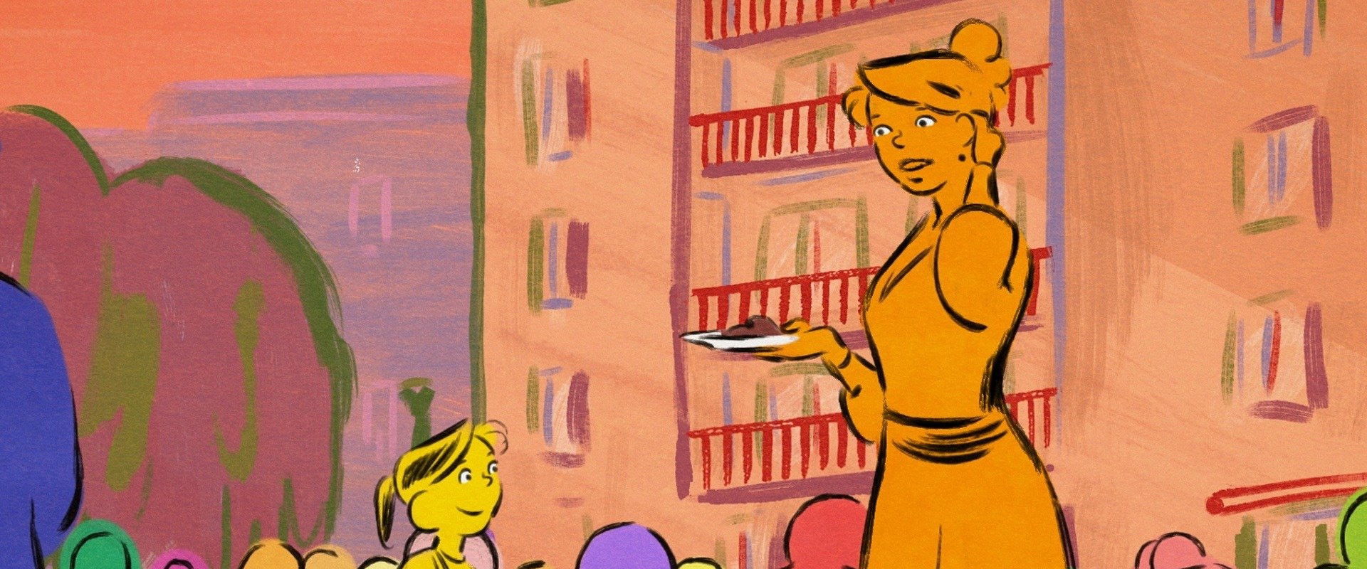 Chicken for Linda! backdrop