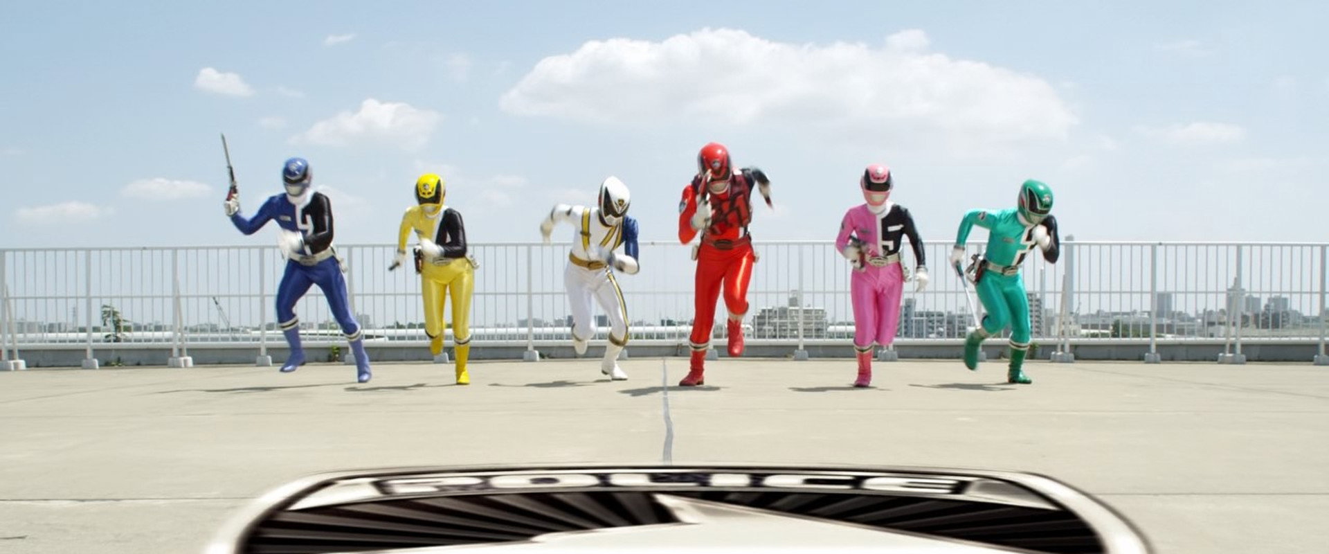 Tokusou Sentai Dekaranger: 10 Years After backdrop