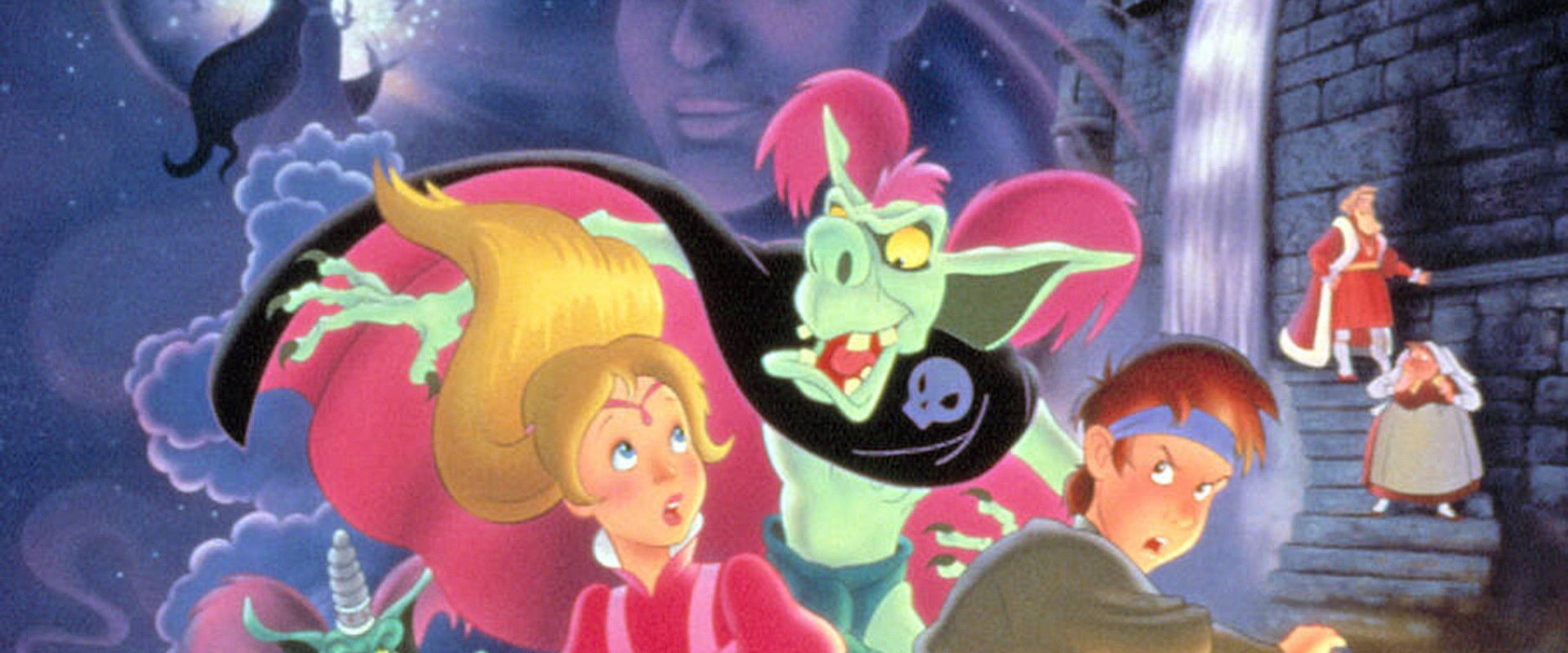 The Princess and the Goblin backdrop