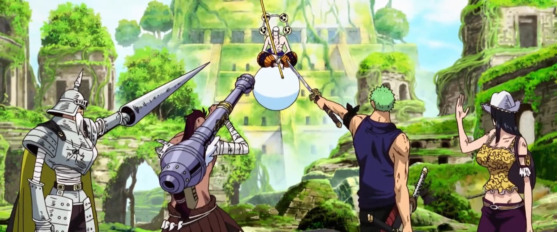 One Piece: Episode of Skypiea backdrop