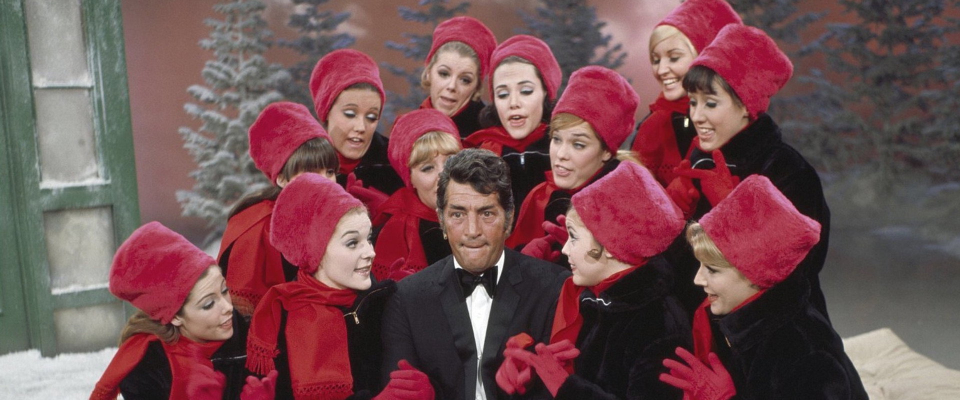 The Dean Martin Christmas Show backdrop