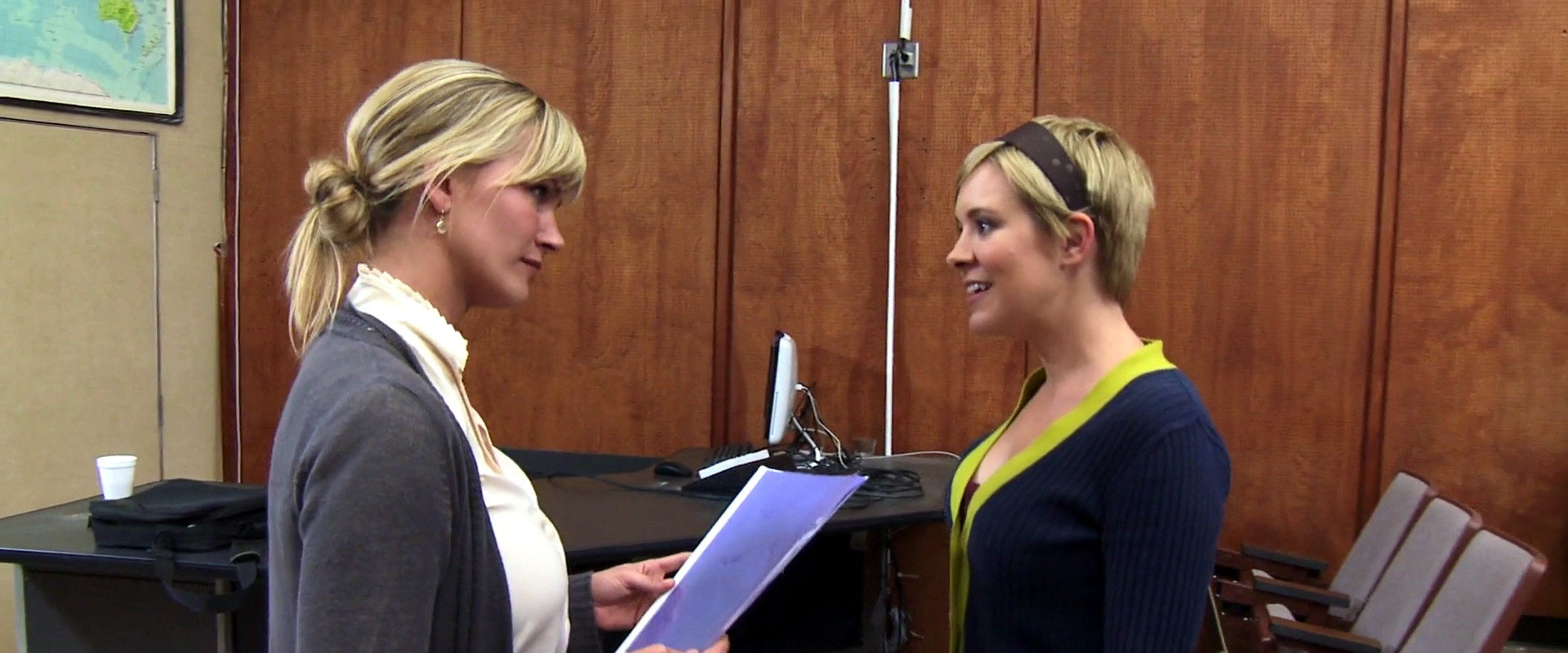 The Perfect Student backdrop