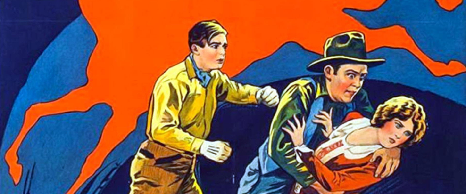 The Danger Rider backdrop