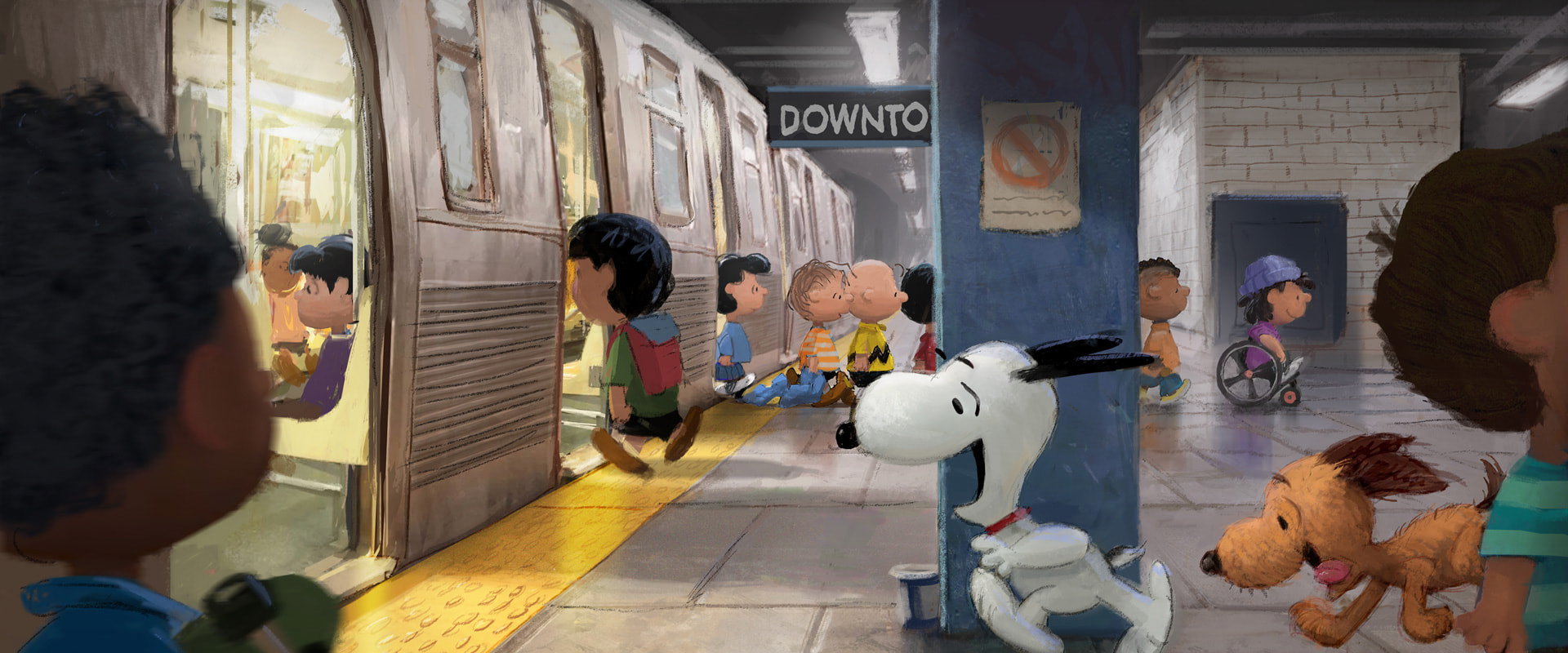 Snoopy Unleashed backdrop
