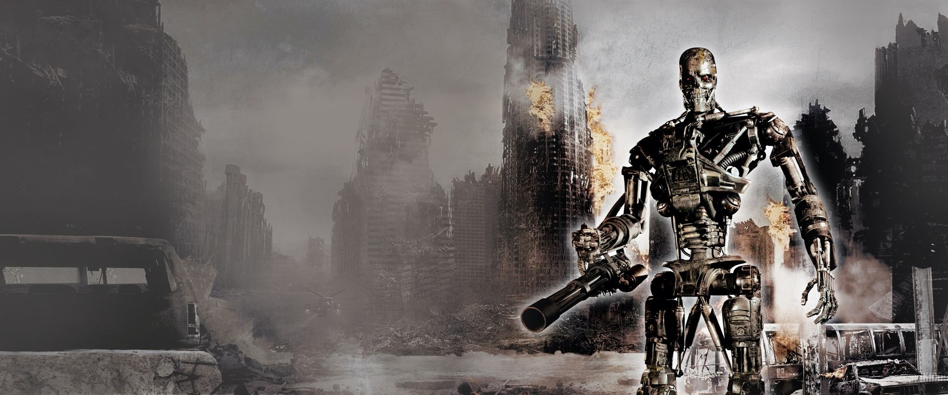 Terminator Salvation backdrop
