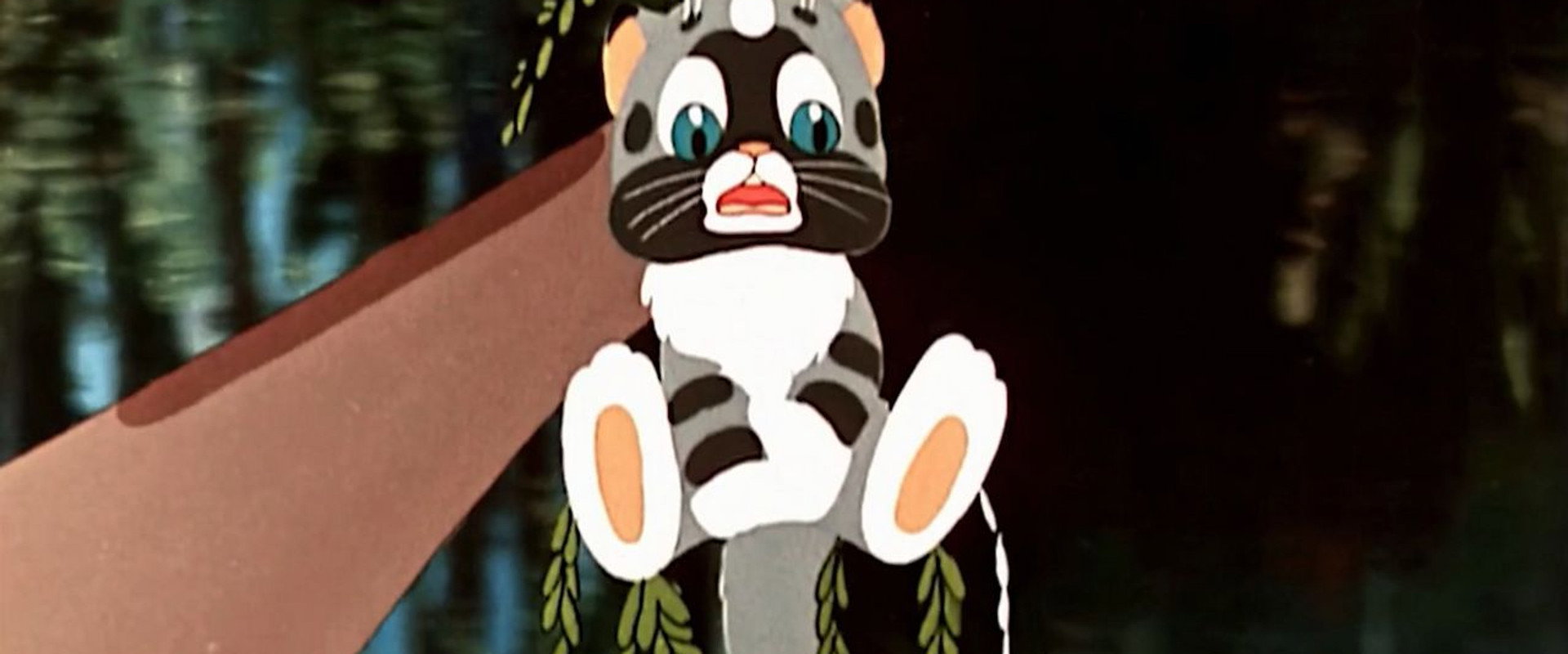 A Naughty Kitten backdrop