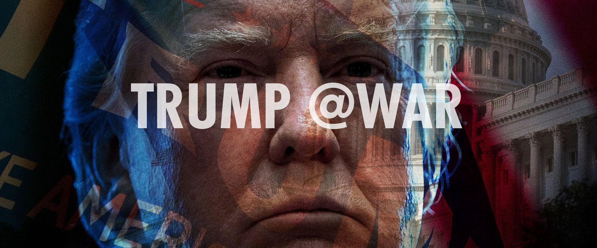 Trump @War backdrop