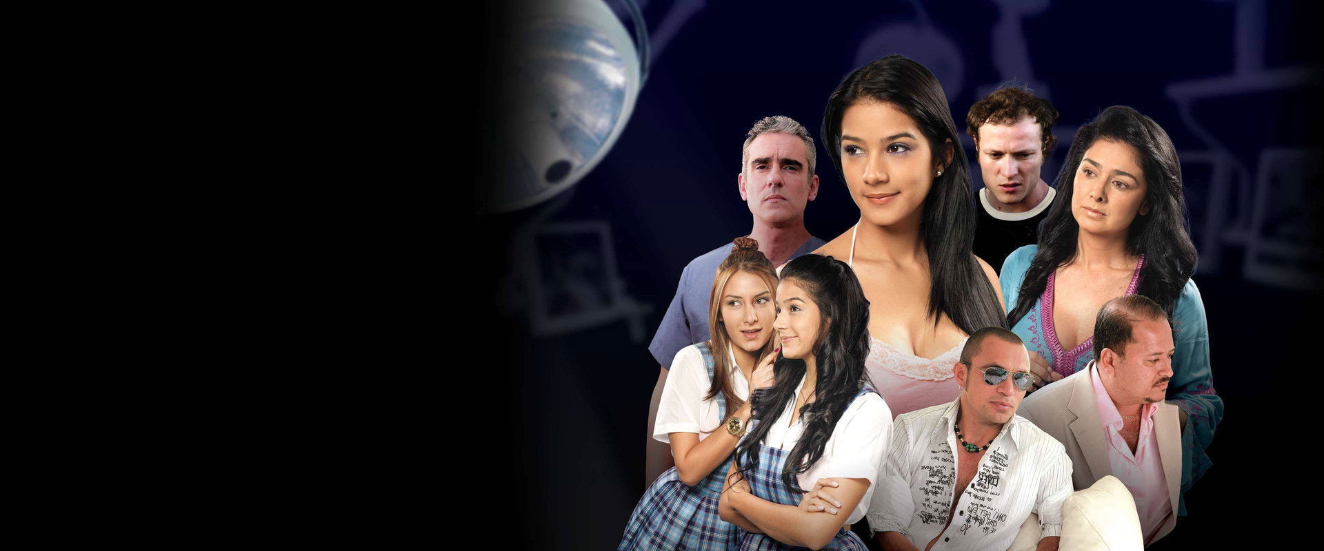 Sin tetas no hay paraíso backdrop