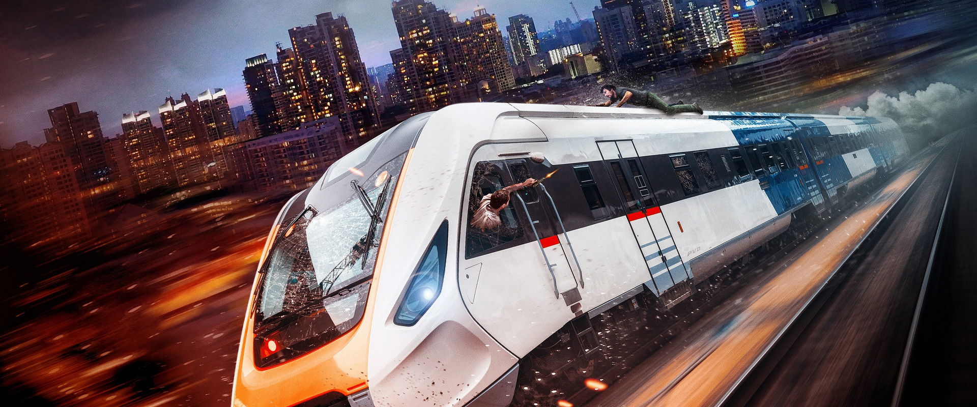 Bullet Train Down backdrop