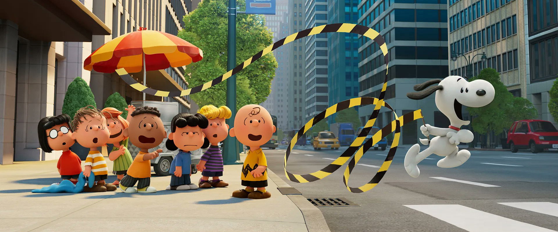 Snoopy Unleashed backdrop