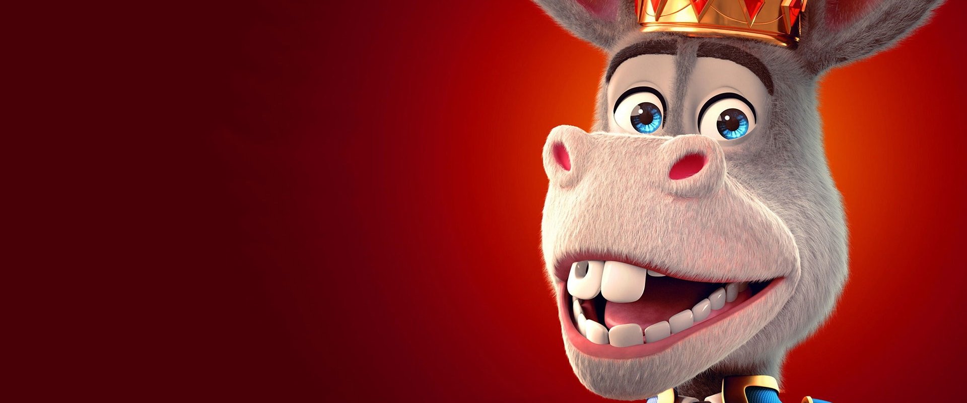 The Donkey King backdrop