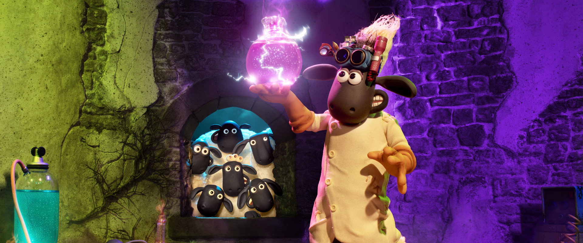 Shaun the Sheep: The Beast of Mossy Bottom backdrop
