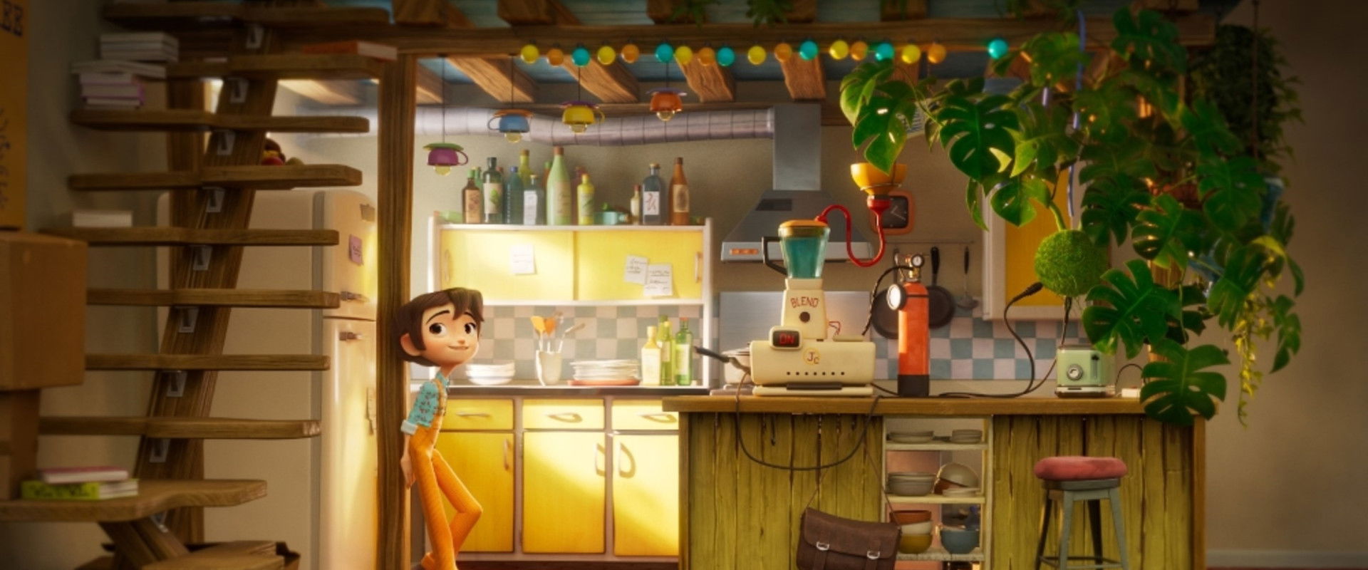 La Fille dans les nuages backdrop