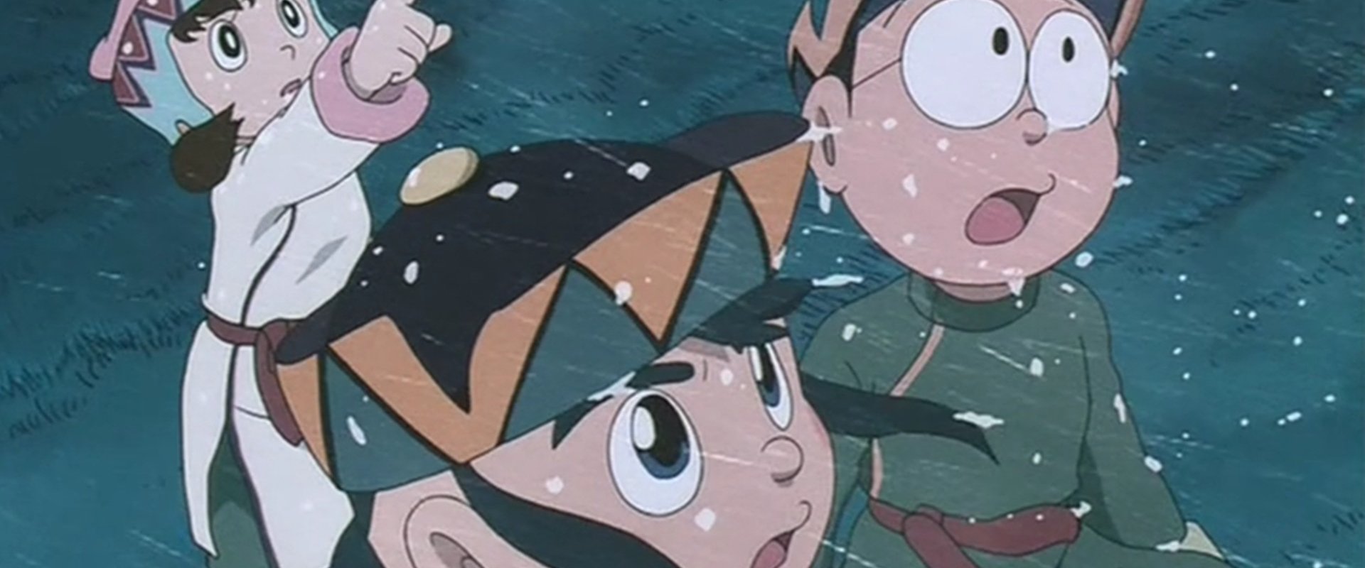 Doraemon: Nobita and the Windmasters backdrop