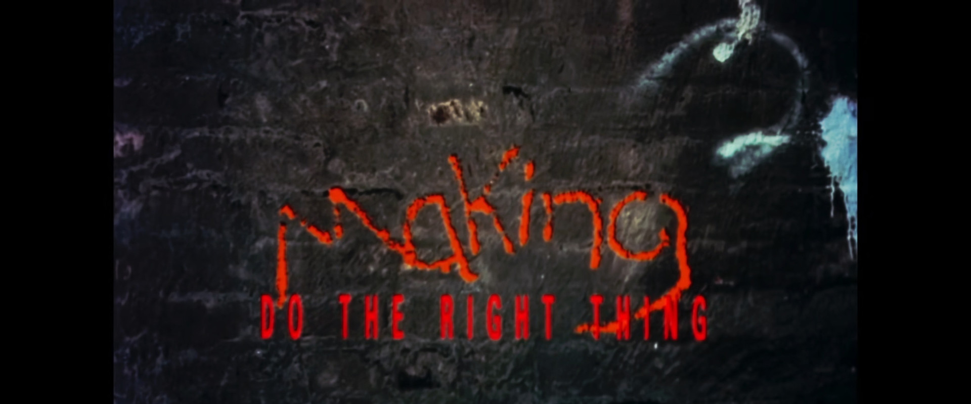 Making 'Do the Right Thing' backdrop