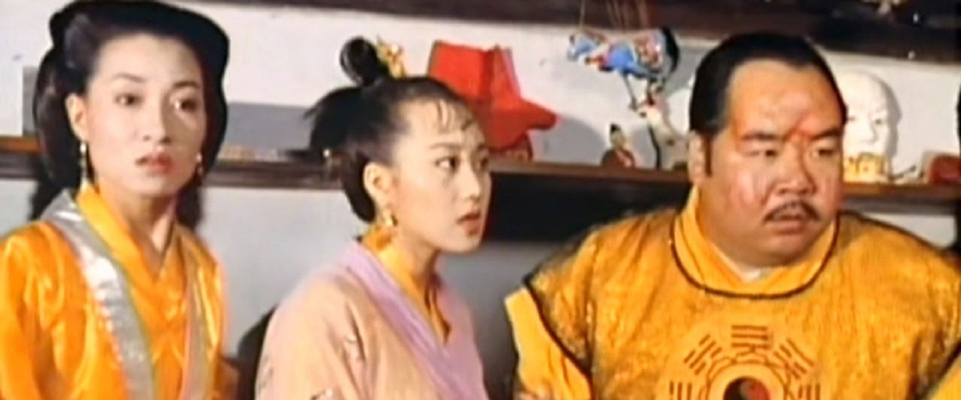 The Spooky Family backdrop