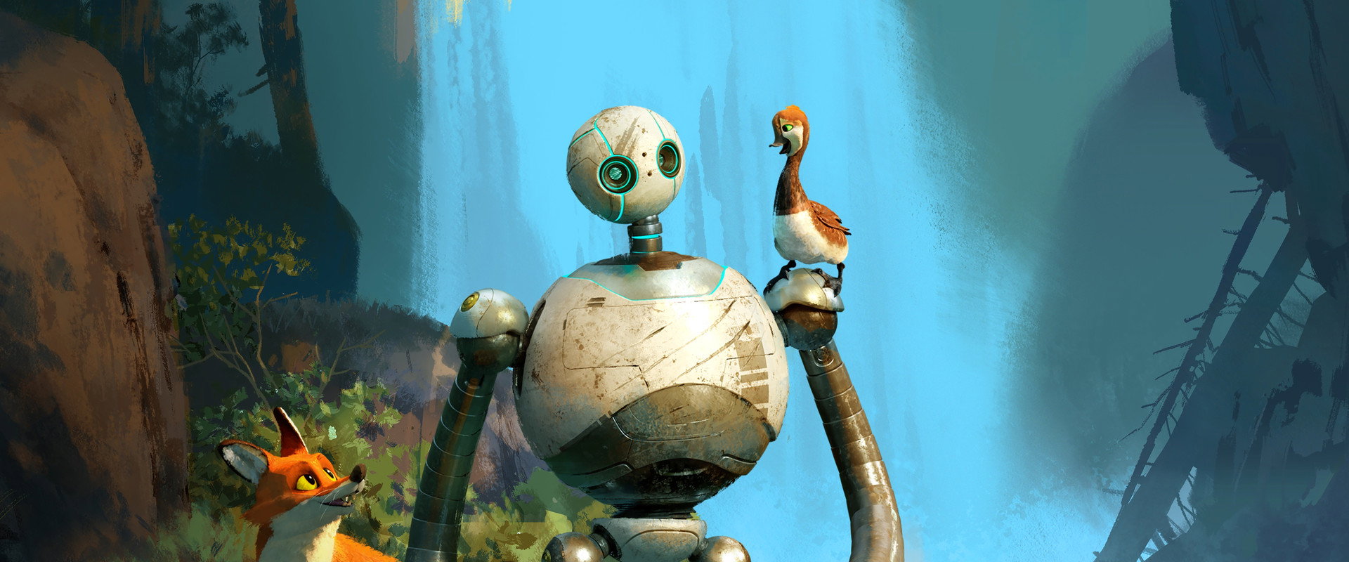 The Wild Robot backdrop