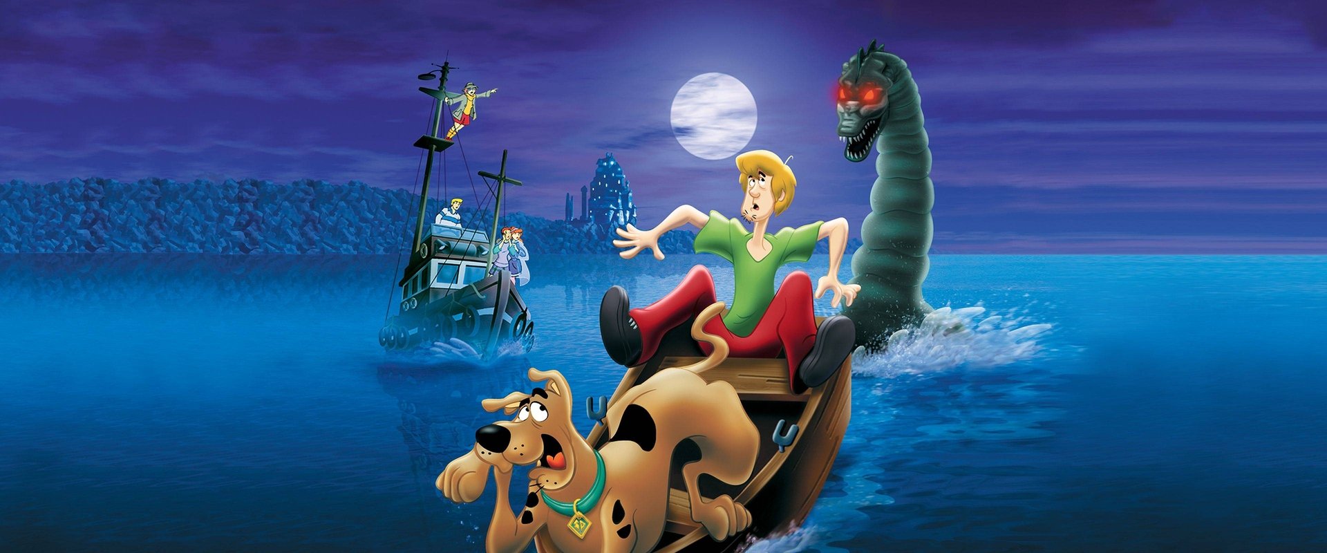 Scooby-Doo! and the Loch Ness Monster backdrop