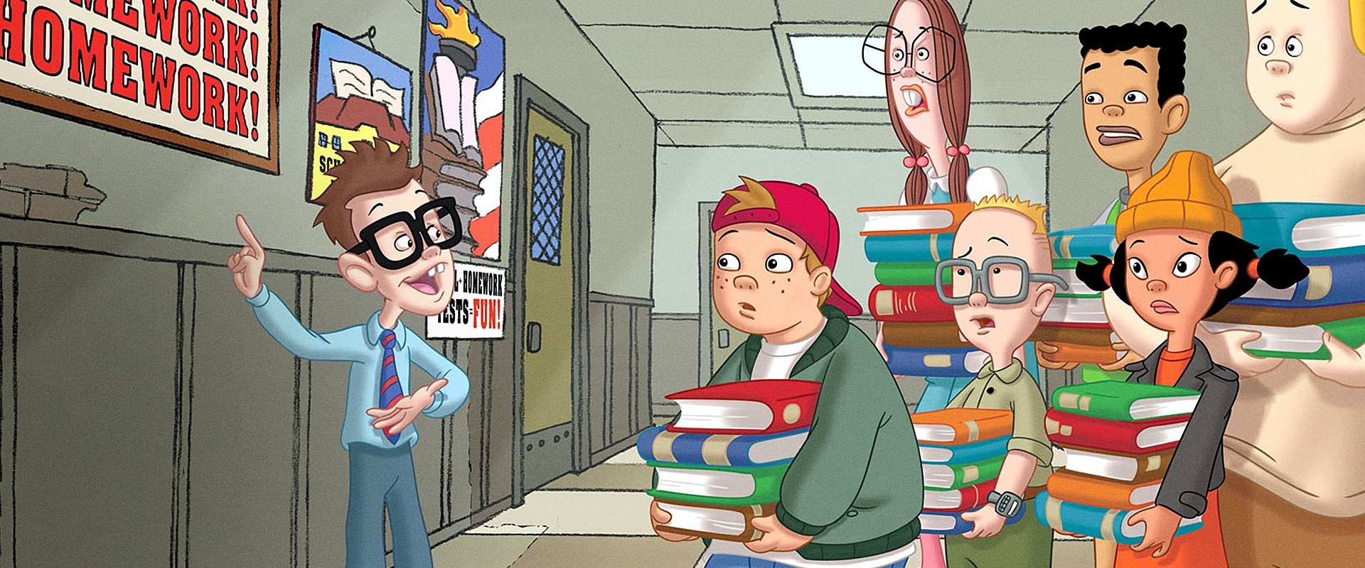 Recess: Taking the Fifth Grade backdrop