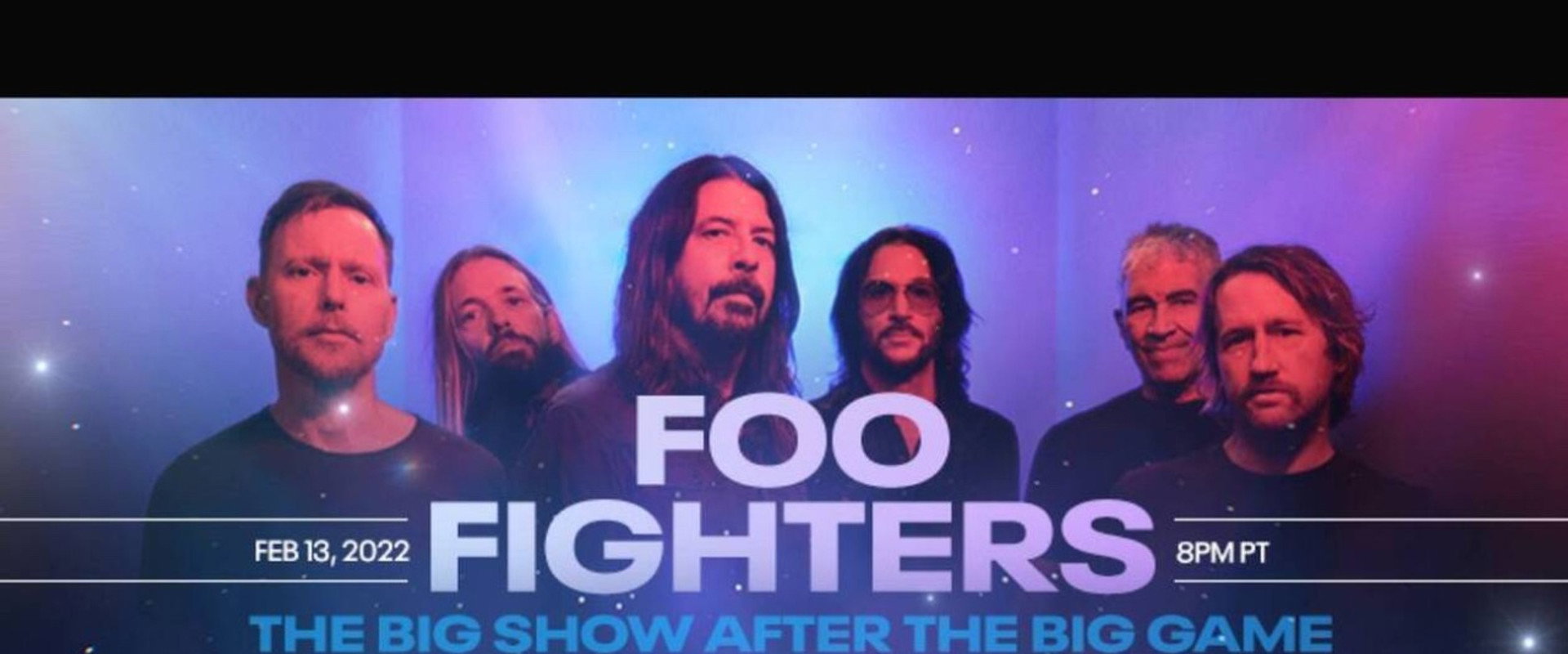 Foo Fighters-Superbowl LVI Aftershow in Virtual Reality backdrop