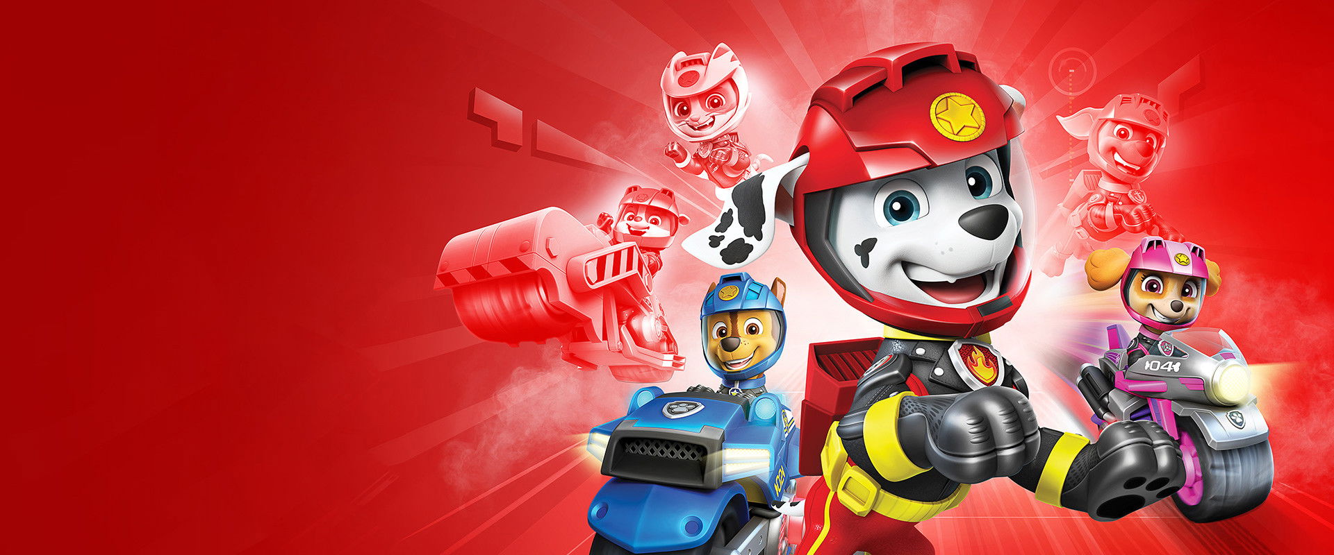 PAW Patrol: Moto Pups backdrop