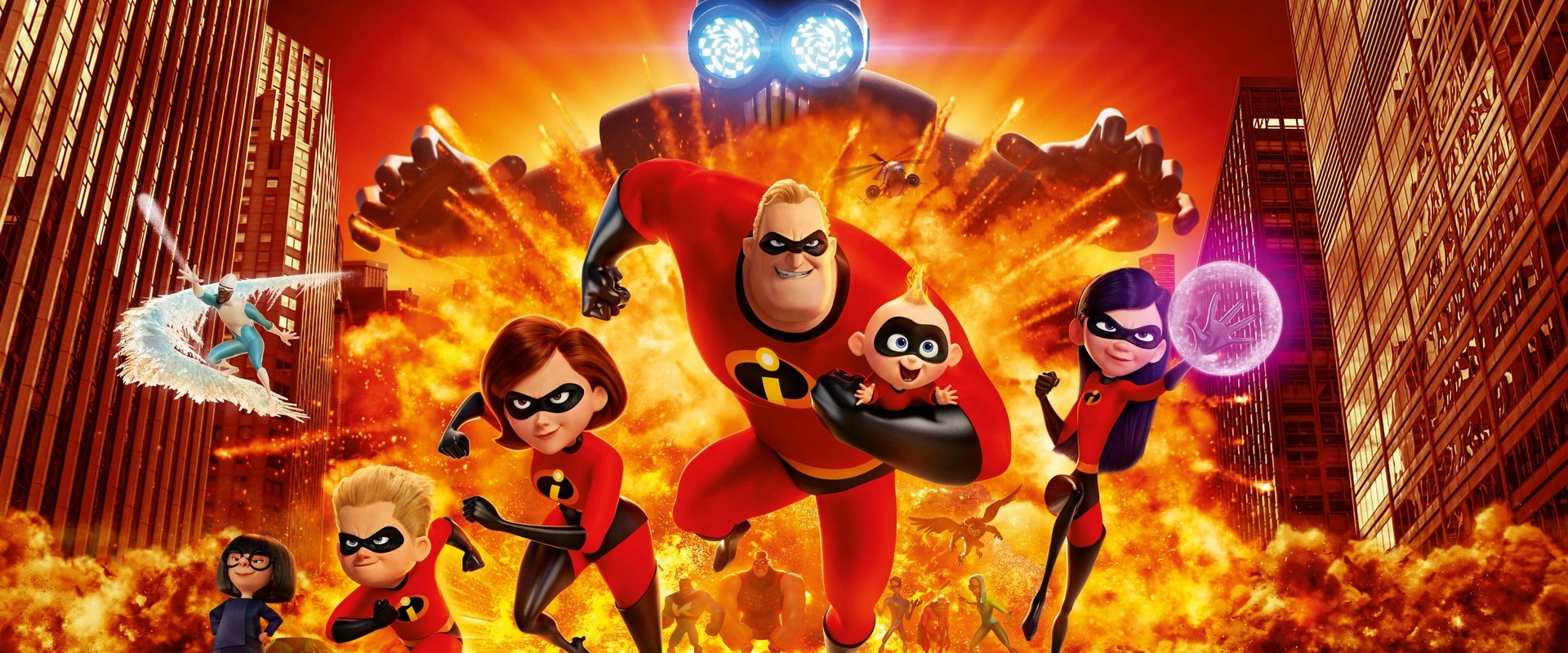 Incredibles 2 backdrop
