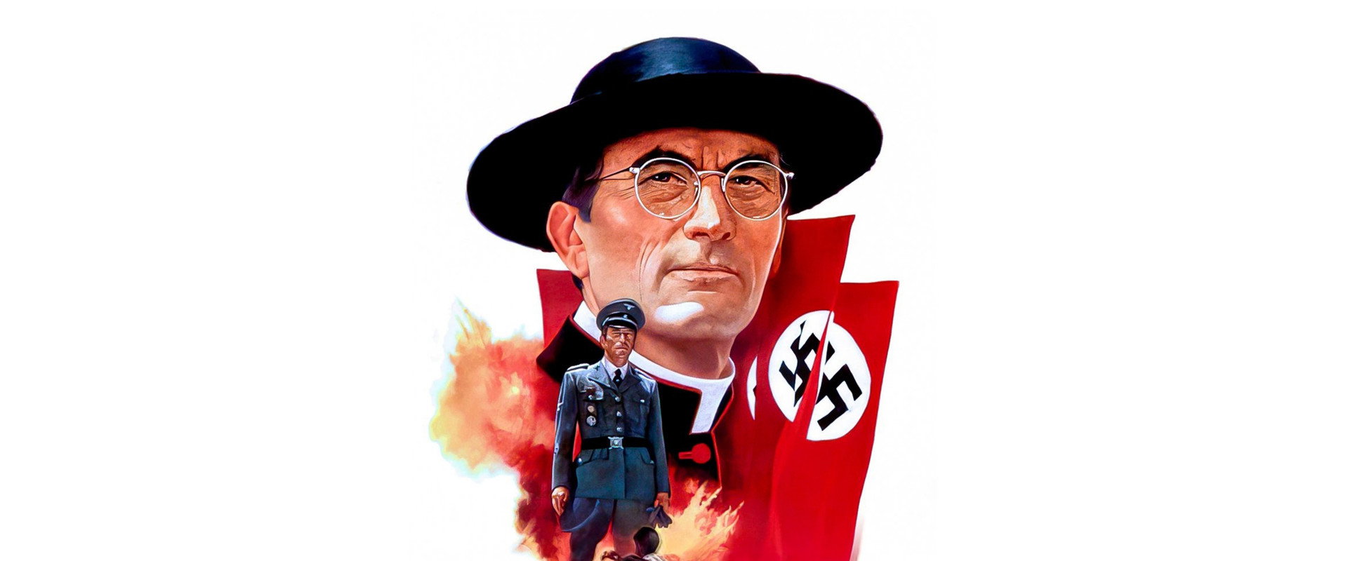 The Scarlet and the Black backdrop