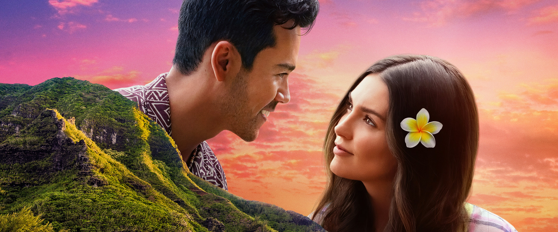 Aloha Heart backdrop