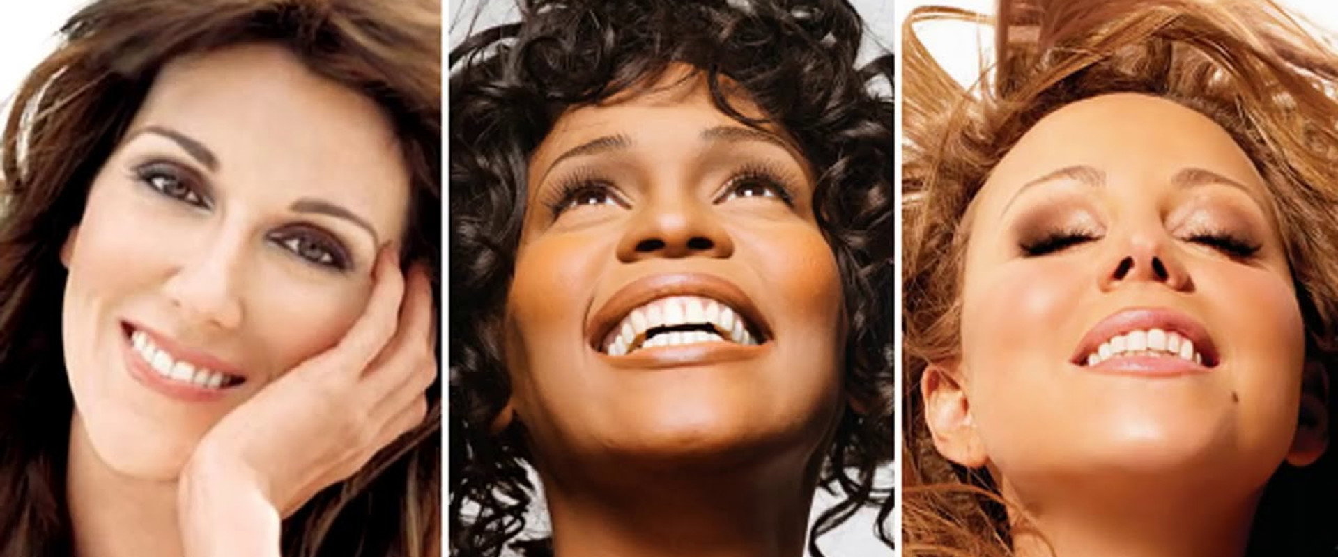 90s Divas: Whitney, Mariah, Céline backdrop