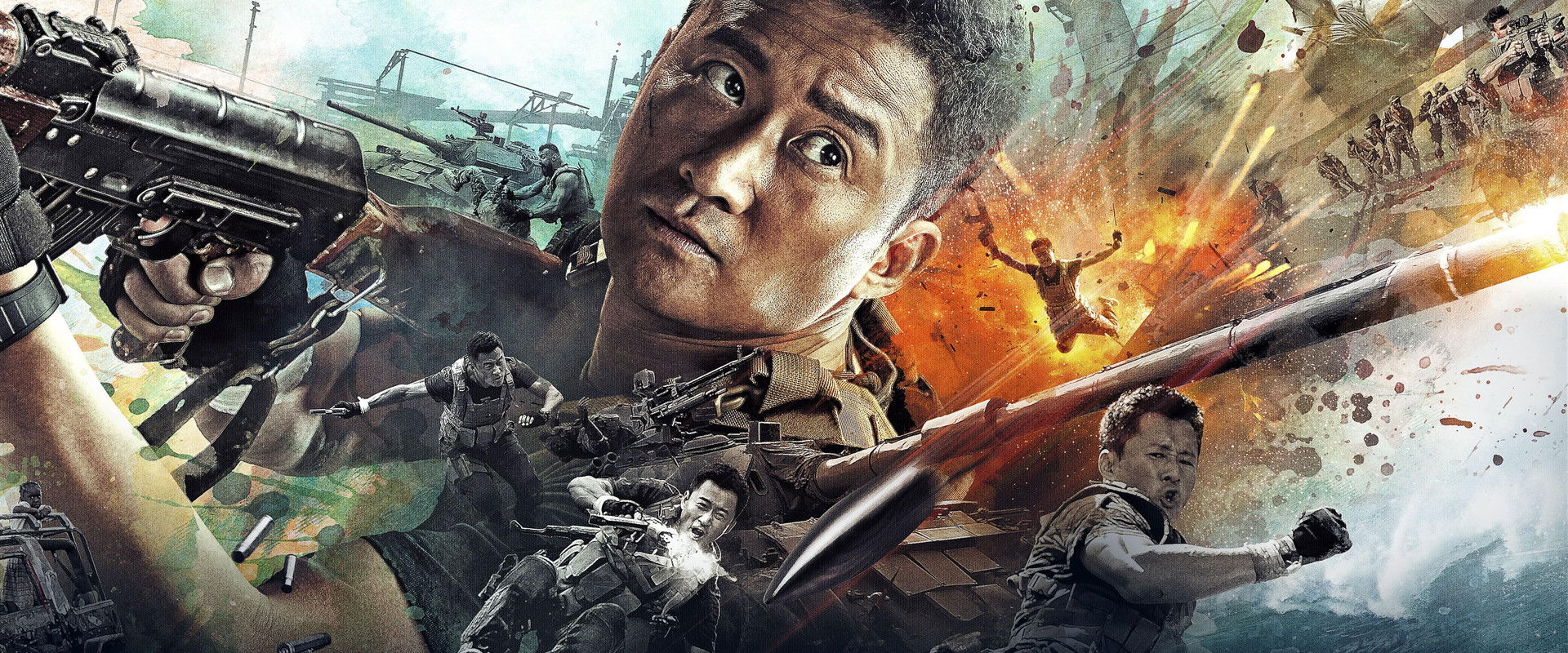 Wolf Warrior 2 backdrop