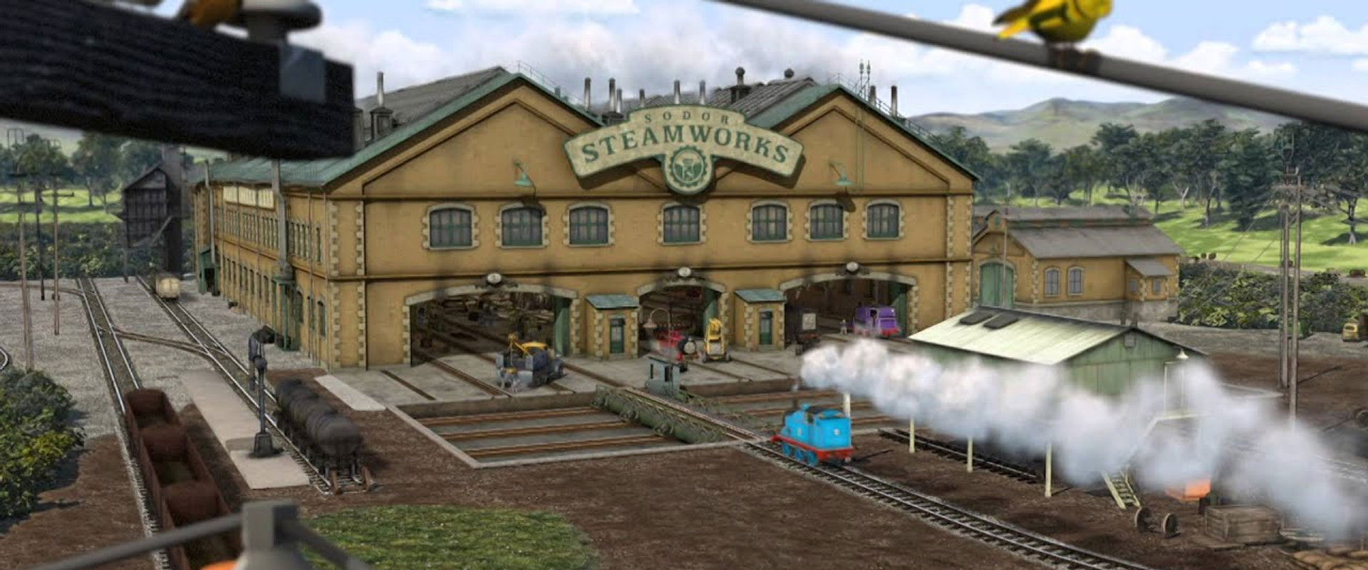 Thomas & Friends: Sticky Situations backdrop