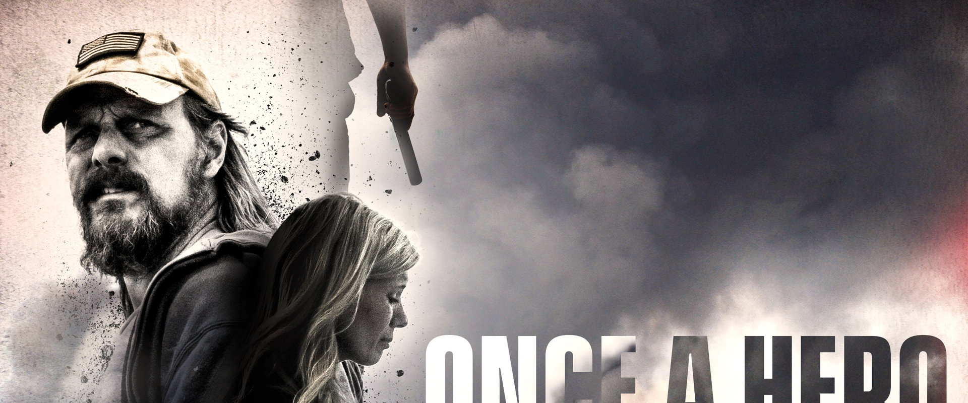 Once a Hero backdrop