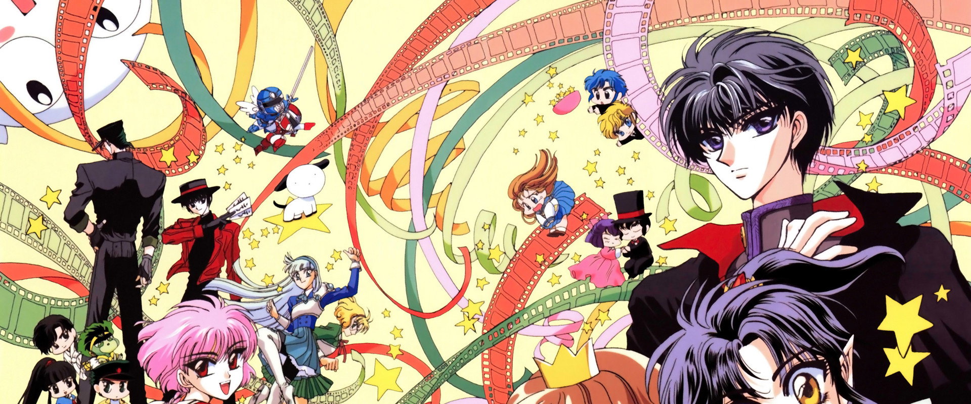 Clamp in Wonderland backdrop