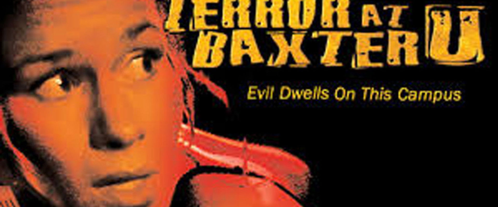 Terror at Baxter U backdrop