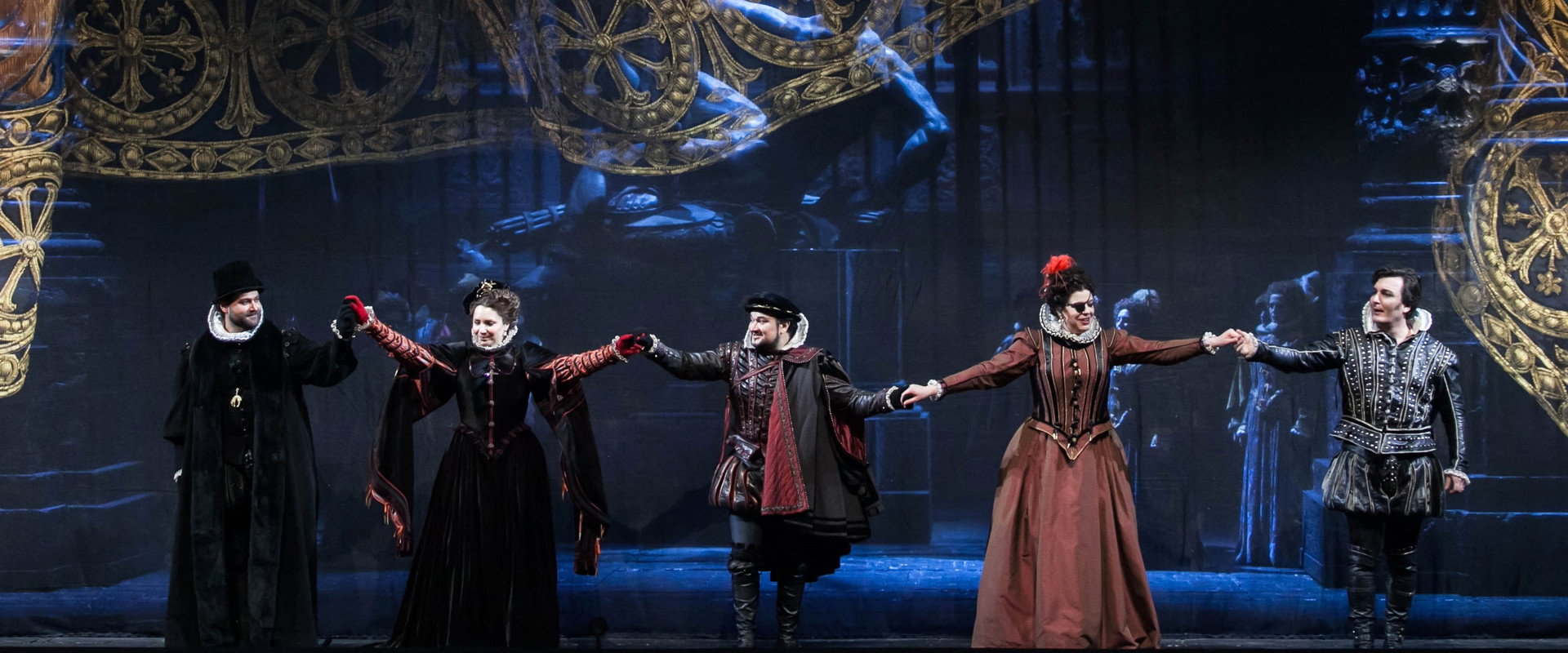 Verdi: Don Carlo - Royal Theater Turin backdrop