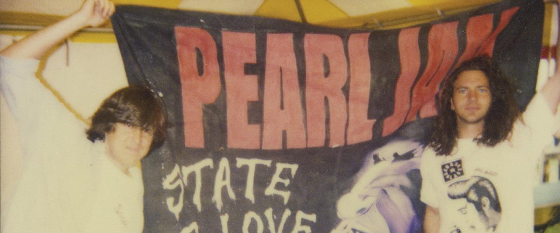 Pearl Jam Twenty backdrop