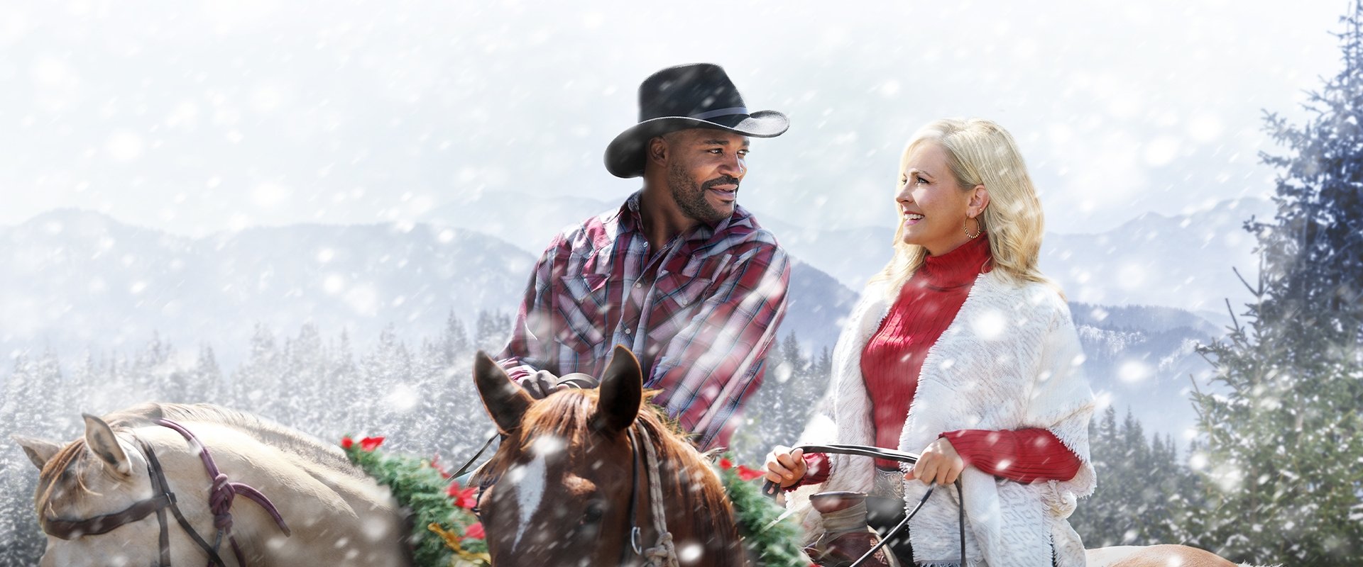Mistletoe in Montana backdrop