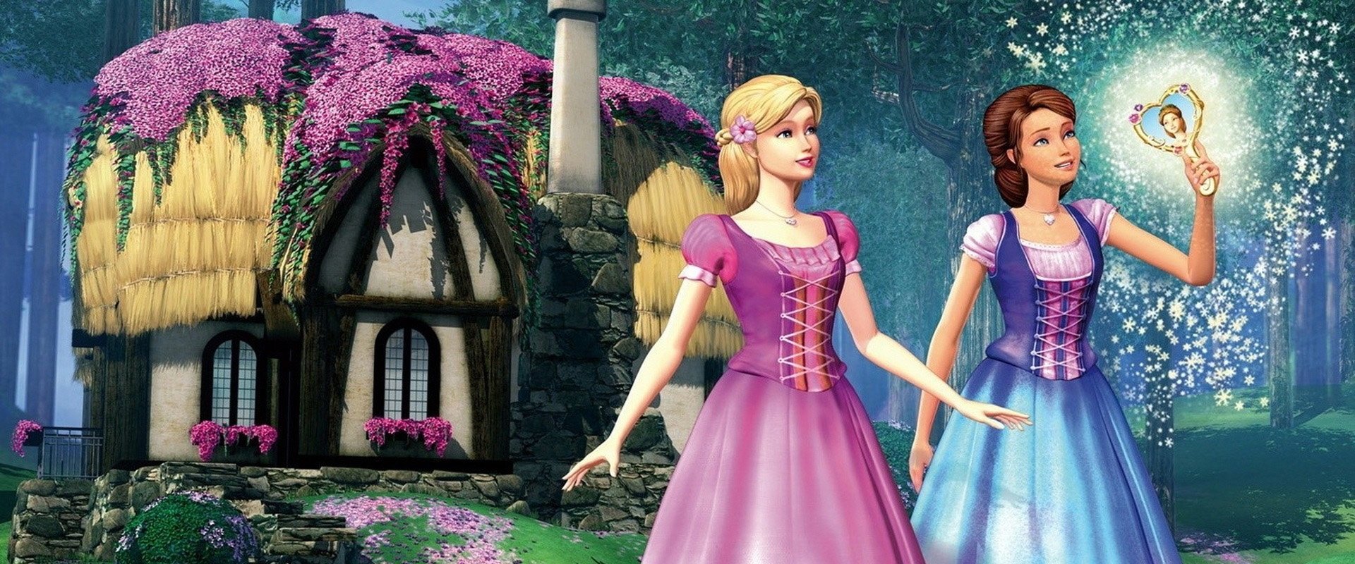 Barbie and the Diamond Castle backdrop