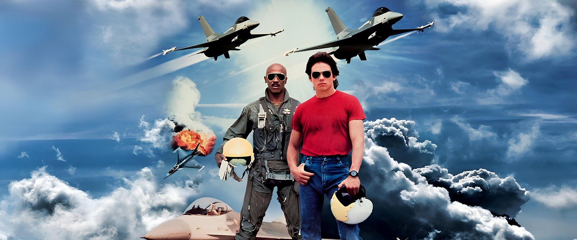 Iron Eagle backdrop