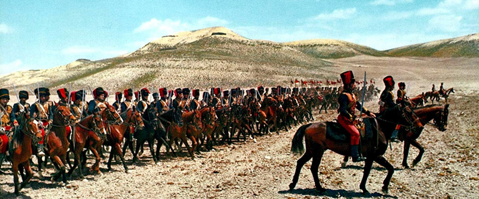 The Charge of the Light Brigade backdrop