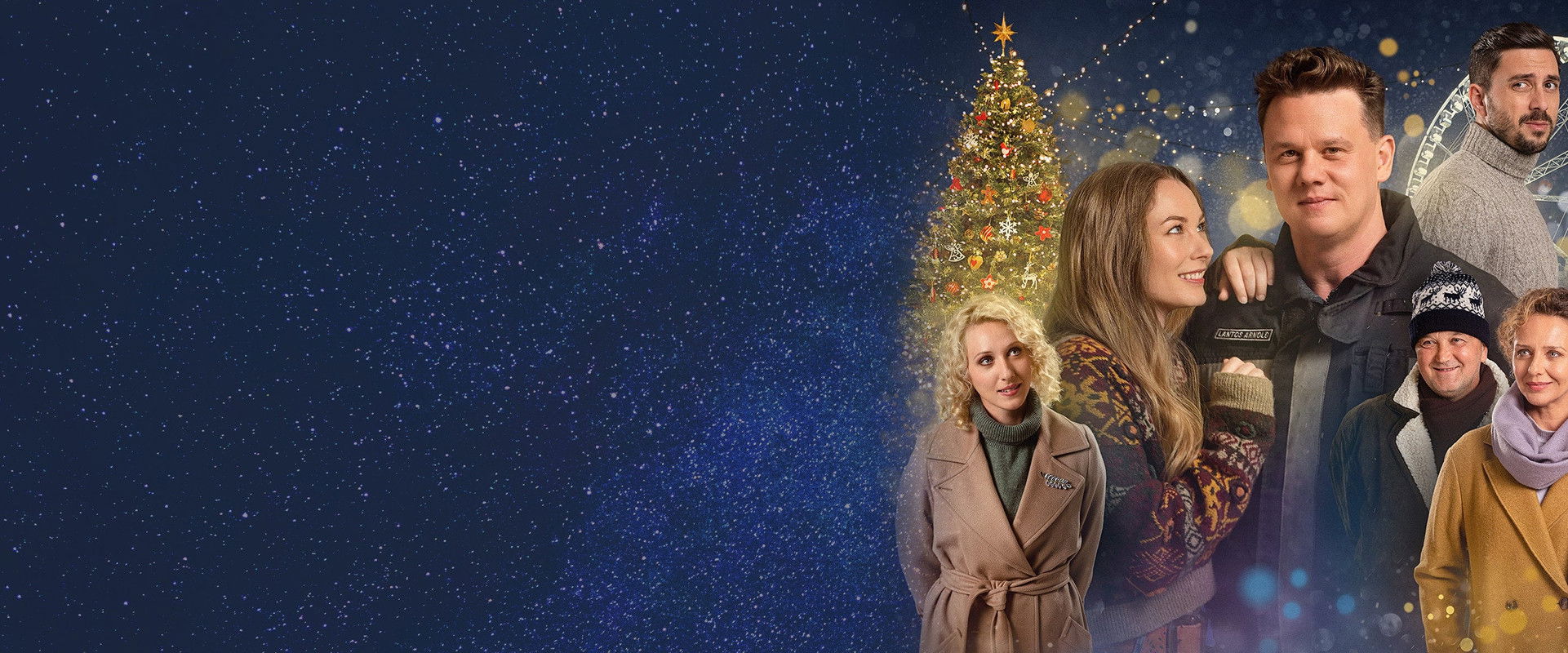 Christmas Flame backdrop